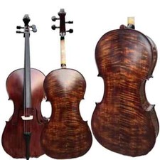 SONG Brand Solid wood cello 7/8 ,Nice spurce maple,big and resonant sound 15251