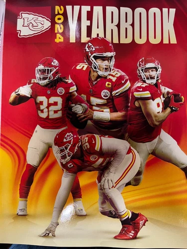 2024 KANSAS CITY CHIEFS YEARBOOK SEASON PREVIEW NFL PROGRAM SUPER BOWL LVIII 58 - Picture 1 of 1