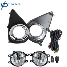 Pair Of Fog Lights For 2015 2016 Toyota Yaris Lamps Wcover Switchwiring Kits Pair Of Fog Lights For 2015 2016 Toyota Yaris Lamps Wcover Switchwiring Kits