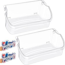 New 2 PACK 240324502 Refrigerator Door Bin Shelf Fit LFSS2312TE0 LFSS2312TF0