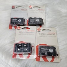 4 RadioShack Cordless Phone Battery 600mAh 3.6V Ni-Cd 2302354 230-2354 NOS