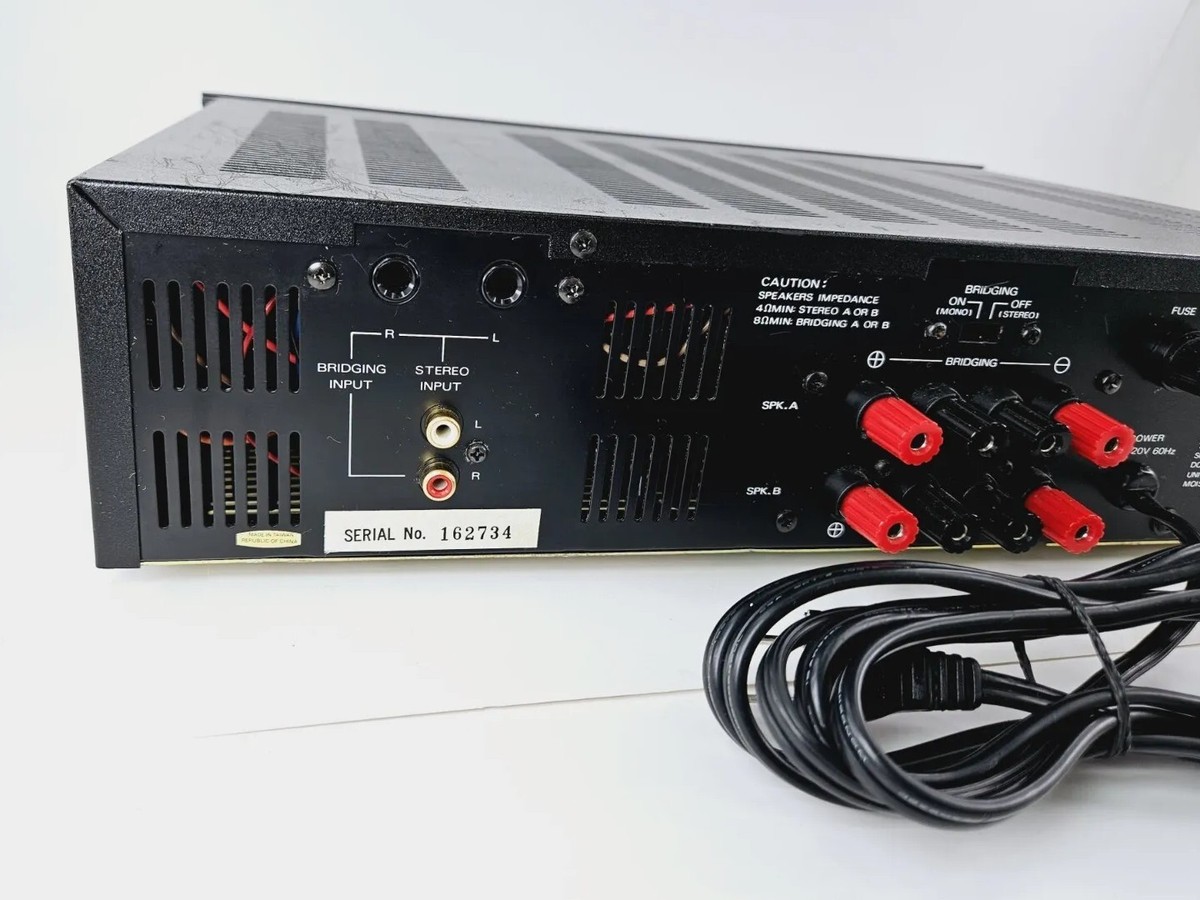 Parasound HCA-800ii High Current Power Amplifier Works Tested | eBay