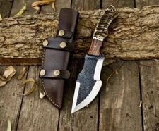 Handmade D2 Steel Military hunting tracker fixed blade survival knife Skinning