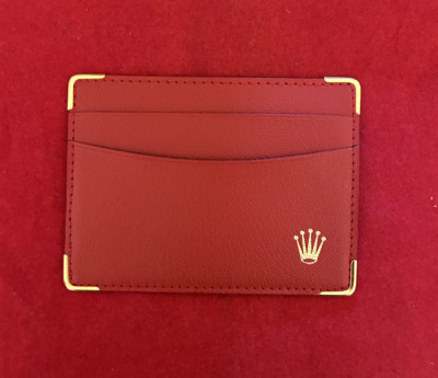 Original Rolex  Geneva Card Case  0101.60.34  Dimensions: 11.5 cm x 8.5 cm (102)