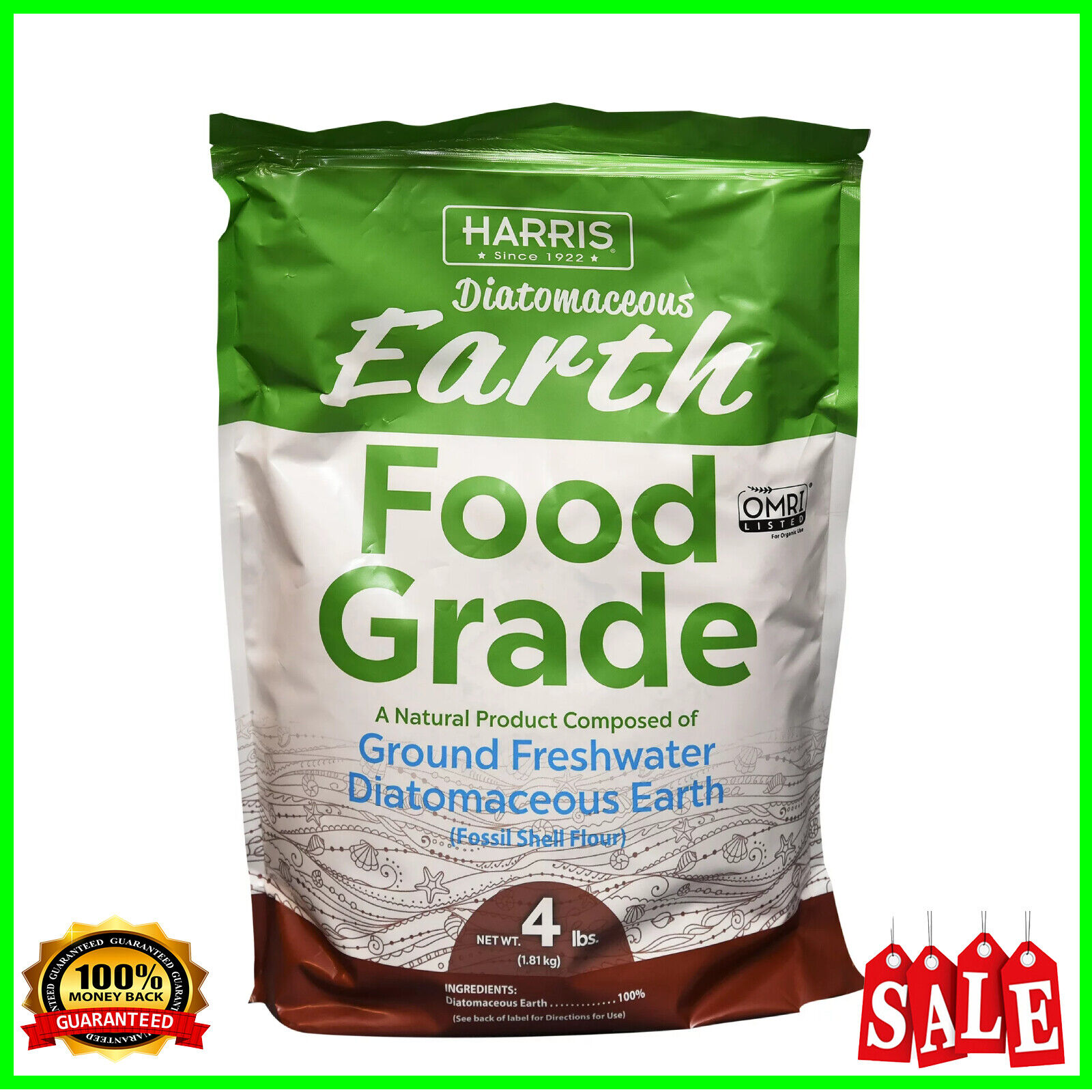 Organic Food Grade Diamateous Earth Powder
