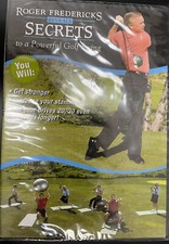 Roger Fredericks Reveals Secrets to a Powerful Golf Swing DVD - NEW