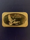 1973 USSC Dove of Peace USSC-174 Silver Art Bar A1403