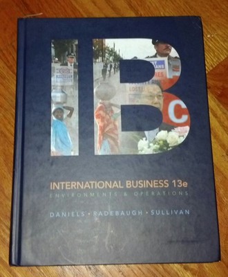 International Business: Environments and Operations