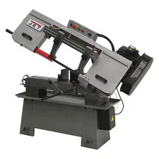 Jet 414450 Band Saw, 8" X 13" Rectangle, 8" Round, 8 In Square, 115/230V Ac V,