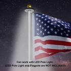 Yescom 3" Gold Weatherproof Flagpole Ball Top Finial 2Packs Ornament for Flag — photo 6