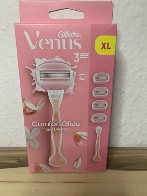 Gillette Venus Nassrasierer - Comfortglide Spa Breeze + 4 Ersatzklingen