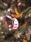 5 Pack Funny “I Saw That” Ornaments – Plastic Christmas Tree Hanging Decoration