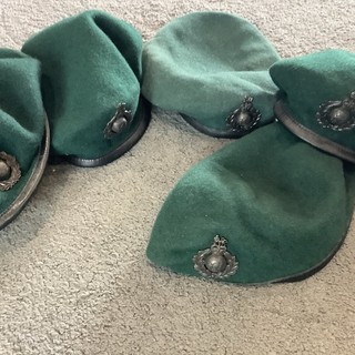 UKSF British Army Berets Royal Marines with Cap Badges X 5