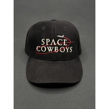 Vintage Space Cowboys 2000 Movie Promo Hat – Black Strapback