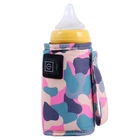USB Baby Bottle Warmer Three Level Temperature Adjustment Hook And Loop Design P