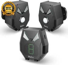 Solar Wireless Driveway Alarm, Outdoor Motion Sensor Detector Alarms Driveway