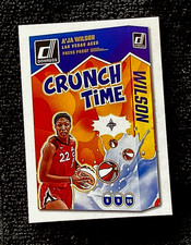WNBA 2025 A'ja Wilson Donruss Crunch Time Press Proof Las Vegas Aces