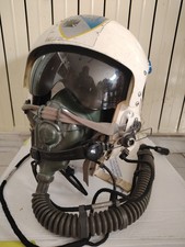 Casco Pilota Militare Gentex HGU-2/A Epoca 70 Ex Luftwaffe Con Maschera Mbu 