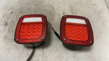 Jeep Tj Wrangler Aftermarket Led Tail Lights Driver Passenger 1998-2006 113401