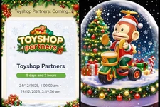 🎄 CHRISTMAS SPECIAL PROMOTION 🎄 -Event TOYSHOP PARTNER_monopolyGo