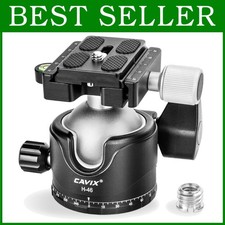 Aluminum Tripod Ball Head with Quick Release Plate