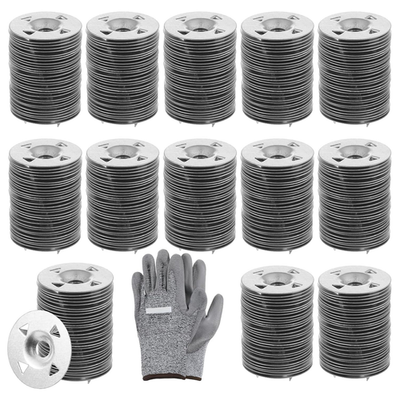 #ad 600 Pcs Foam Board Fasteners Washers 1 1 8 Inch Metal Washers for Foam Board Pa $29.81