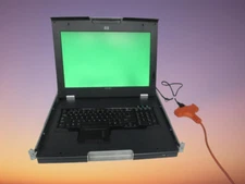 HP TFT7600 Keyboard ,Monitor power supply cords,w/ Rails