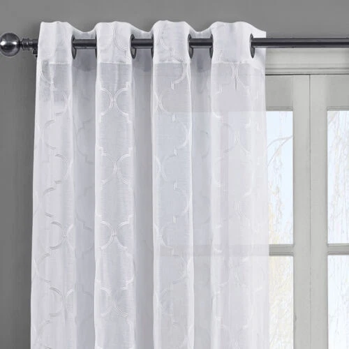 Cortinas de Ventana Royal bordado