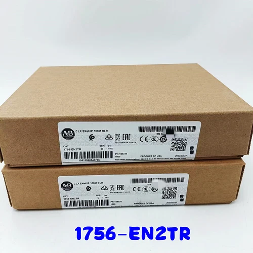 New AB 1756-EN2TR 2-PORT CLX HI-CAP ENET/IP MODULE Allen-Bradley 1756EN2TR