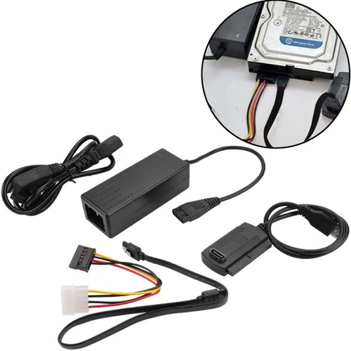 USB auf IDE + SATA Adapter für 2,5"" und 3,5"" HDD SSD Festplatten Festplatte*