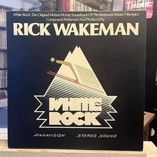 [ROCK/POP]~EXC LP~RICK WAKEMAN~White Rock OST~[1977~A&M~Issue]~UK IMPORT~