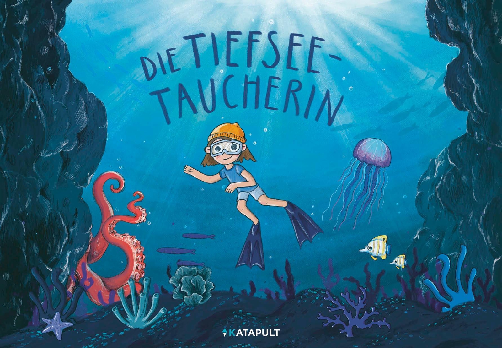 Thumbnail - Die Tiefseetaucherin Katapult Buch Inkl. 1 Poster 64 S. Deutsch 2021