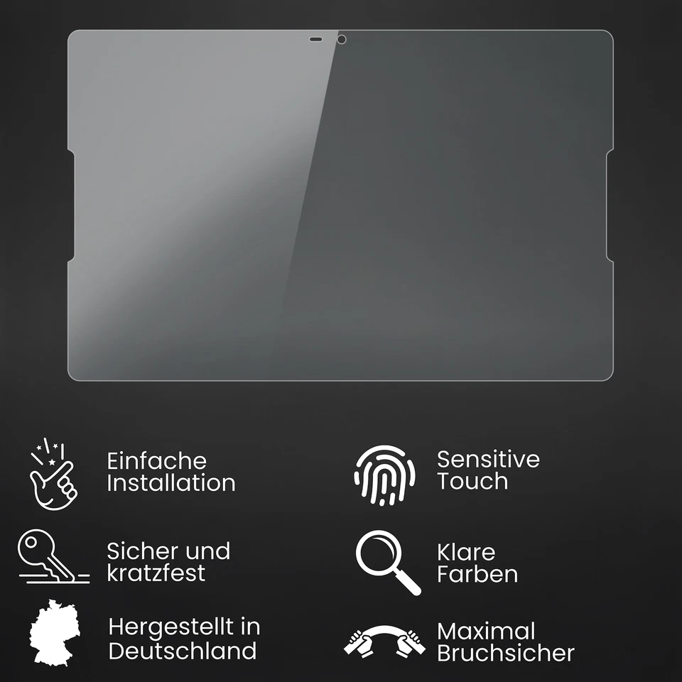 Bruni 2x Folie für Acer Iconia One 10 B3-A32 Schutzfolie Displayschutzfolie - Bild 3 von 4