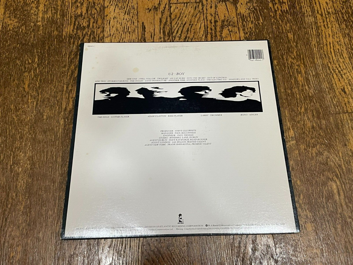 U2 LP - Boy - Island Records 90040-1 1980 | eBay