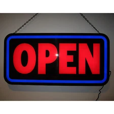 Big New LED Open sign Great for Home Bar to show the bar is open neon neonetics