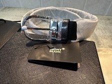 Cintura Montblanc Elegante  Nera Classica 113834