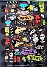 K Company Spooky Halloween Die Cut Cardstock Pack NEW 118pc