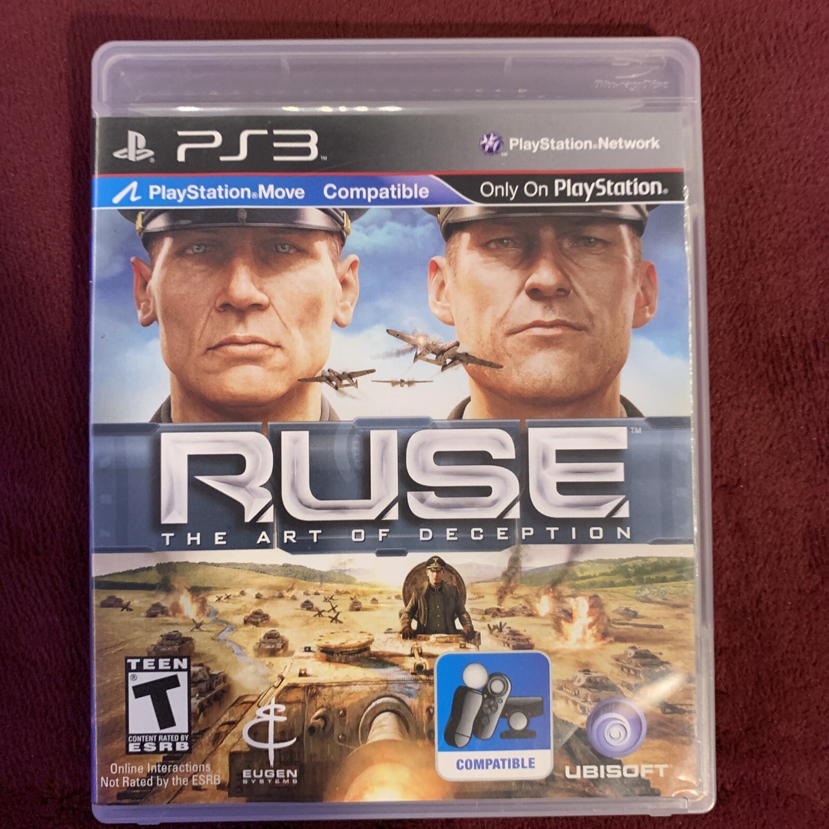 RUSE The Art Of Deception PS3 (2010, PlayStation 3, Ubisoft) Mint