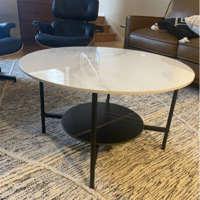 Modern Couchtisch Hochglanz Kaffeetisch Wohnzimmertisch Beistelltisch Wohnzimmer - Bild 1 von 4