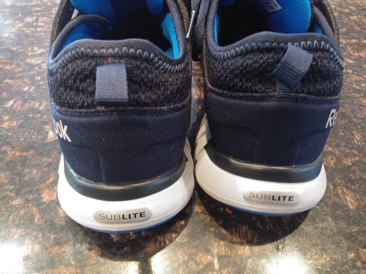 Reebok Blue Work Running Shoes Sneakers 8 Men MemoryTech  display picture 3