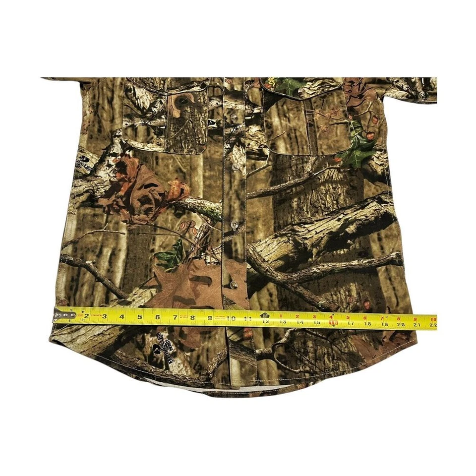 Browning Men's Break Up Infinity Camo Button Up Long Sleeve Hunting Shirt S/P - Image 4 of 4