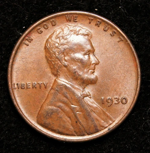 1930 Lincoln Wheat Cent  AU