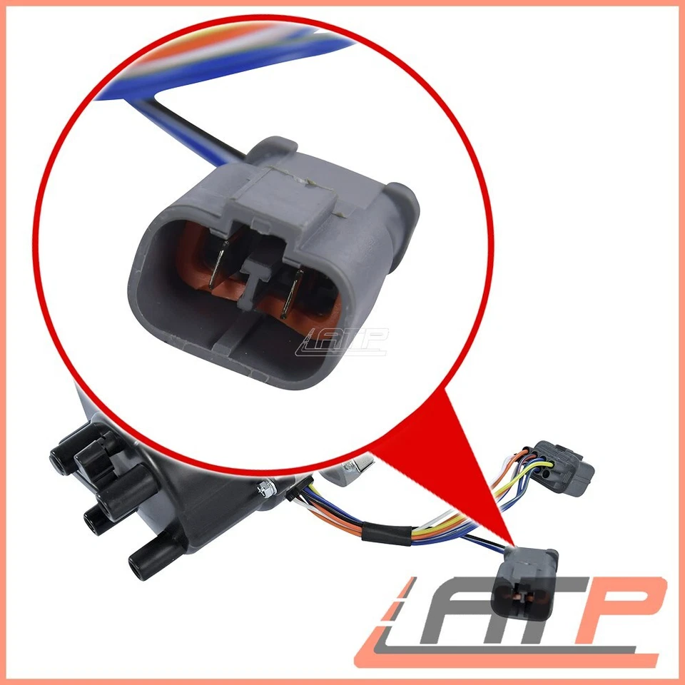 1x IGNITION DISTRIBUTOR FOR HONDA CIVIC MK 5 CRX MK 3 1.6 OE TD44U - Image 3 of 4