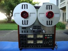 Awesome Teac A-3340s Reel To Reel Tape Deck + Free Metal Take Reel - Serviced
