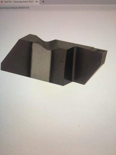 TOOL-FLO FLG 3094R CB AC50C **QTY 5** GROOVE INSERT RH .078W | eBay