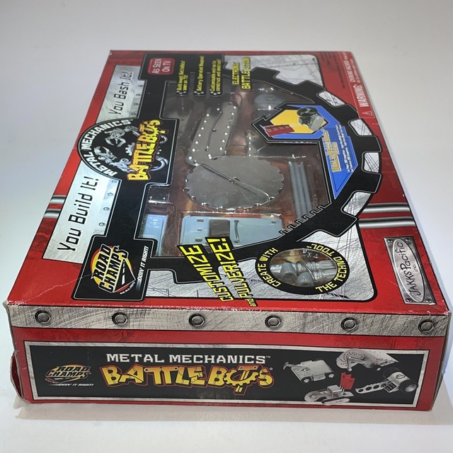 Road Champs Metal Mechanics Battlebots 2001 Tazbot 28770 Jakks Pacific ...