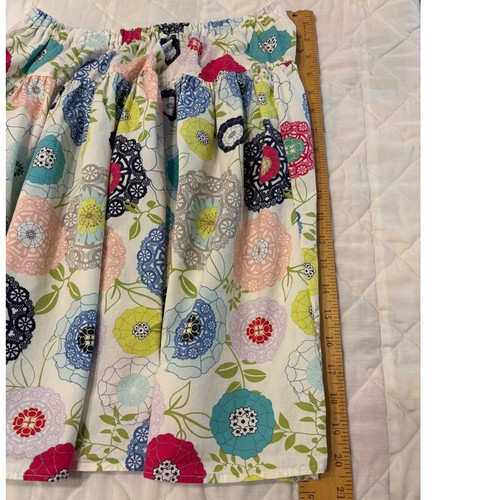 Girls Gathered Elastic Waist Colorful Size 10 Skirt EUC CottageCore Whimsical - Picture 4 of 6