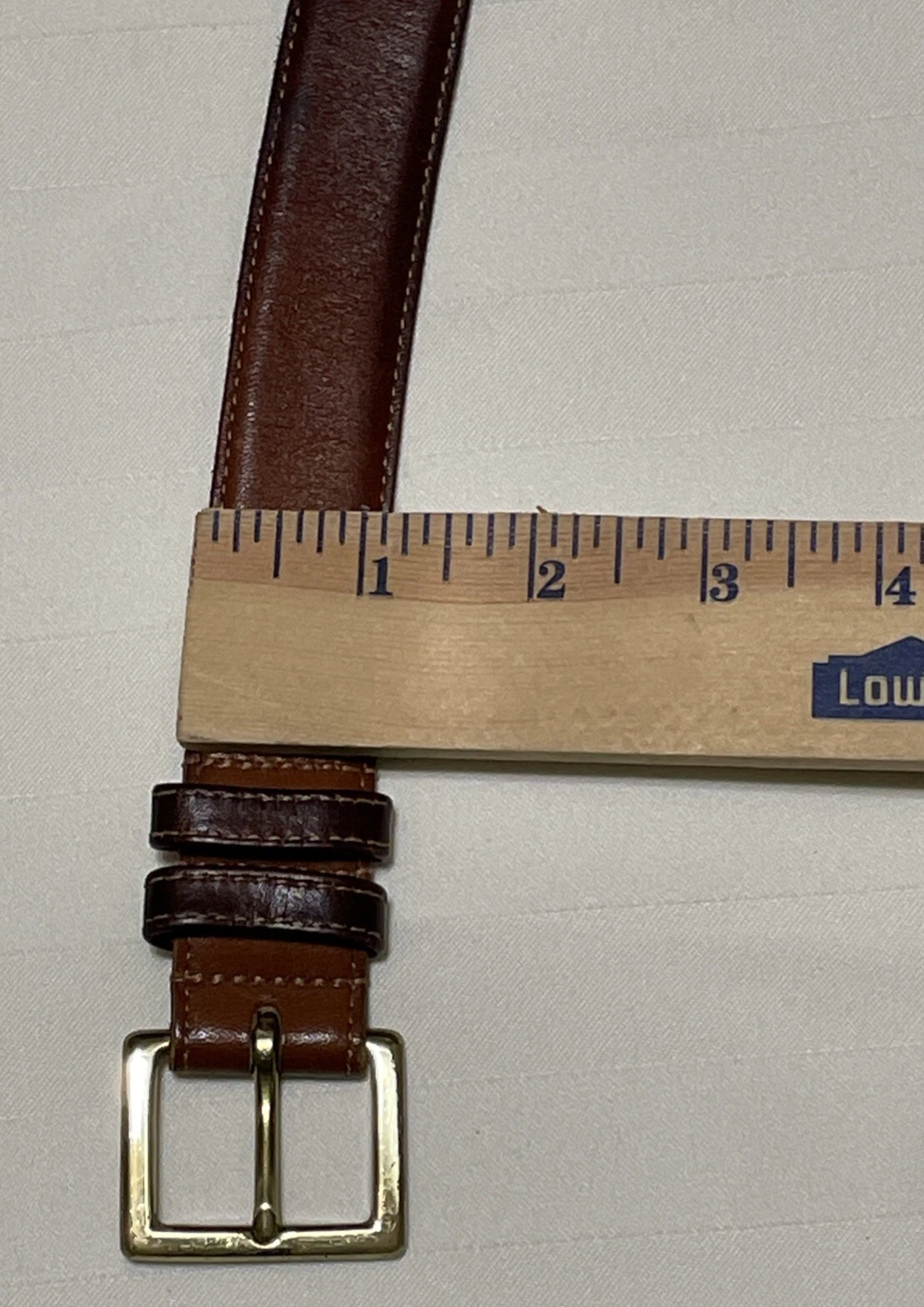 Cintura Coach vintage in pelle 38" guanto pelle bovina conciata British Tan 7600 95 cm reggiseni