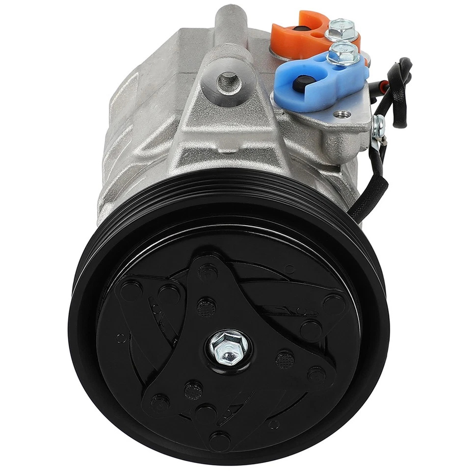 AC A/C Compressor W/Clutch+Pulley For 1999-2000 Chevrolet Tracker 1.6L Foto 2 de 4