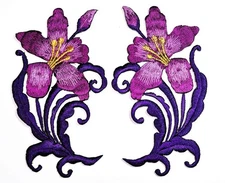 Fabric Applique Patch 42X25 Inch Easy Iron On Or Sew On For Garments